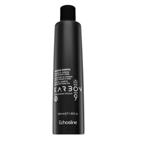Echosline Echosline Karbon 9 Charcoal Shampoo šampon pre farbené, chemicky ošetrené a zosvetlené vlasy 350 ml
