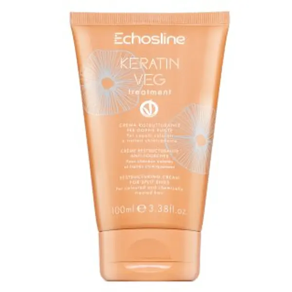 Echosline Echosline Keratin Veg Treatment obnavljajuća krema na ispucale vrhove kose 100 ml