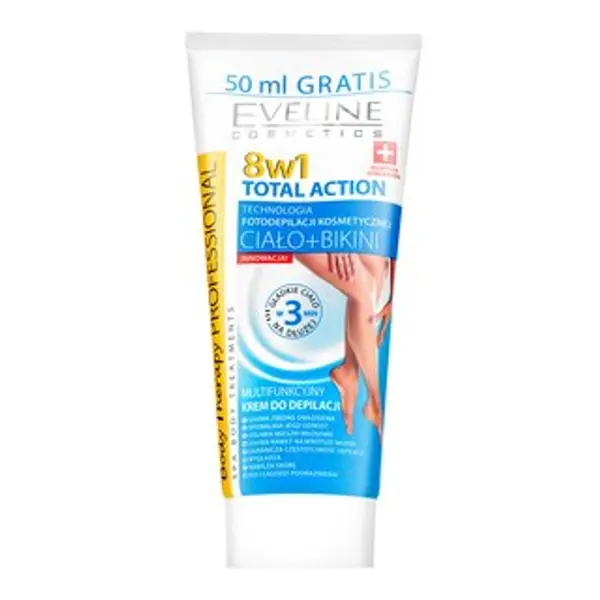 Eveline Eveline Body Therapy krema za brijanje 8in1 Total Action Multifunctional Depilatory Cream 200 ml