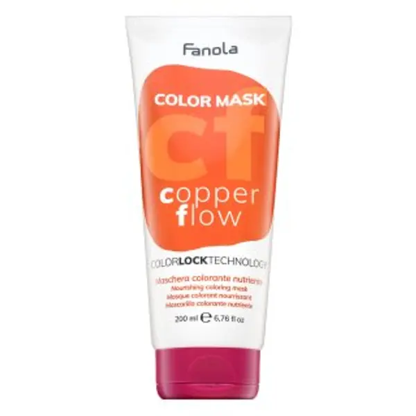 Fanola Fanola Color Mask hranjiva maska s pigmentima u boji za oživljavanje boje Copper Flow 200 ml