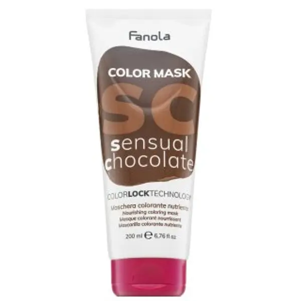 Fanola Fanola Color Mask hranjiva maska s pigmentima u boji za oživljavanje boje Sensual Chocolate 200 ml