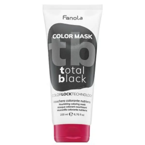 Fanola Fanola Color Mask hranjiva maska s pigmentima u boji za oživljavanje boje Total Black 200 ml