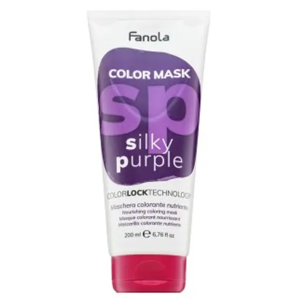 Fanola Fanola Color Mask hranjiva maska s pigmentima u boji za oživljavanje boje Silky Purple 200 ml