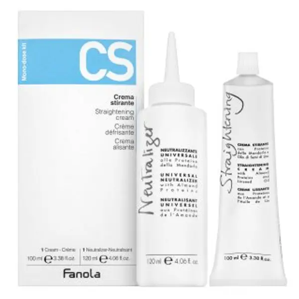 Fanola Fanola CS Straightening Cream krema za ravnanje kose 120 ml + 100 ml