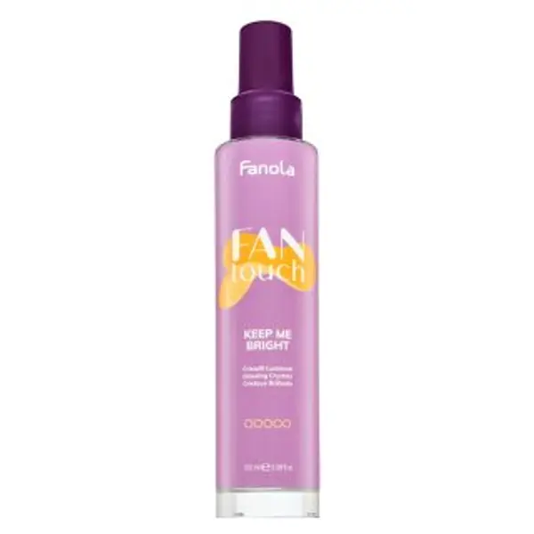 Fanola Fanola Fan Touch Keep Me Bright Glossing Crystals tekući kristali za mekoću i sjaj kose 100 ml