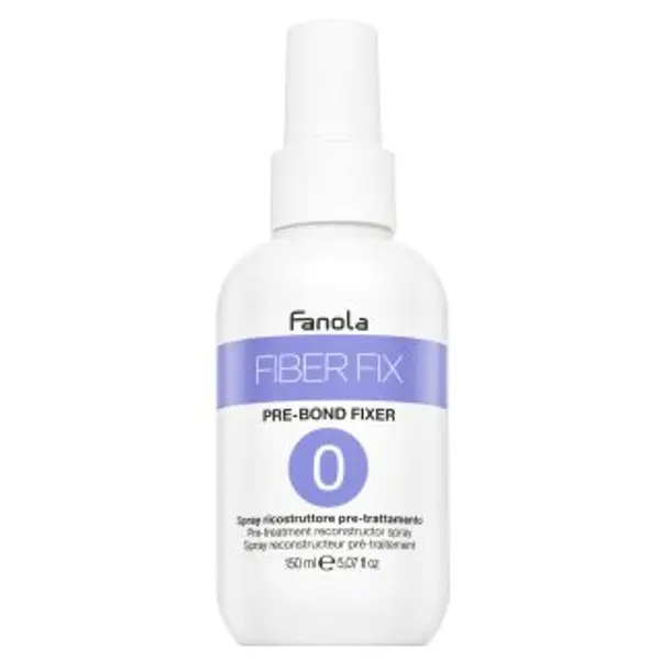 Fanola Fanola Fiber Fix Pre-Bond Fixer No.0 učvršćujući sprej koji se ne ispire za obojenu kosu 150 ml