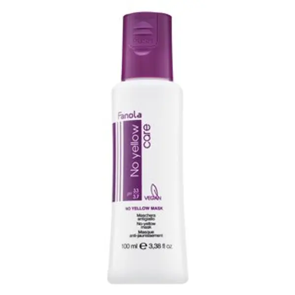 Fanola Fanola No Yellow Mask maska za platinasto plavu i sijedu kosu 100 ml