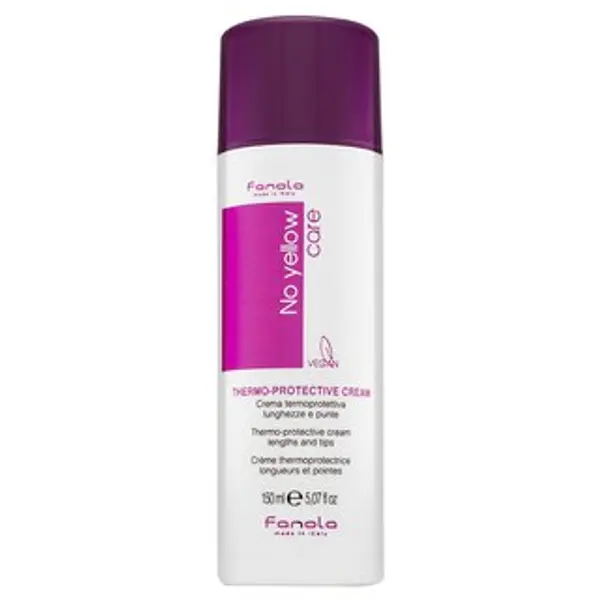 Fanola Fanola No Yellow Thermo-Protective Cream zaštitna krema za platinasto plavu i sijedu kosu 150 ml