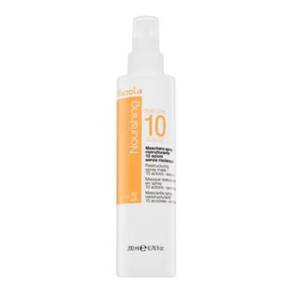 Fanola Fanola Nutri Care 10 Action Spray Leave-in Mask hranjiva maska za suhu i oštećenu kosu 200 ml