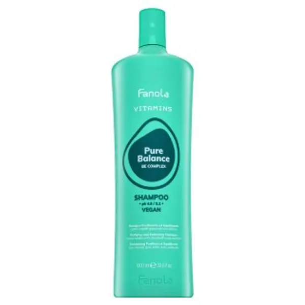 Fanola Fanola Vitamins Pure Balance Shampoo šampon za čišćenje protiv prhuti 1000 ml