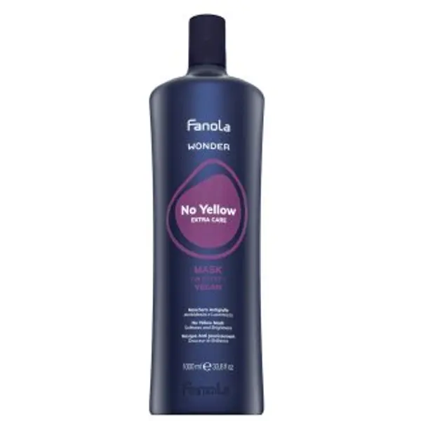 Fanola Fanola Wonder No Yellow Extra Care Mask neutralizirajuća maska protiv žutila nijansi 1000 ml