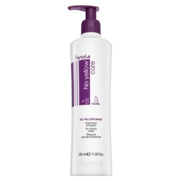Fanola Fanola No Yellow Mask maska za platinasto plavu i sijedu kosu 350 ml