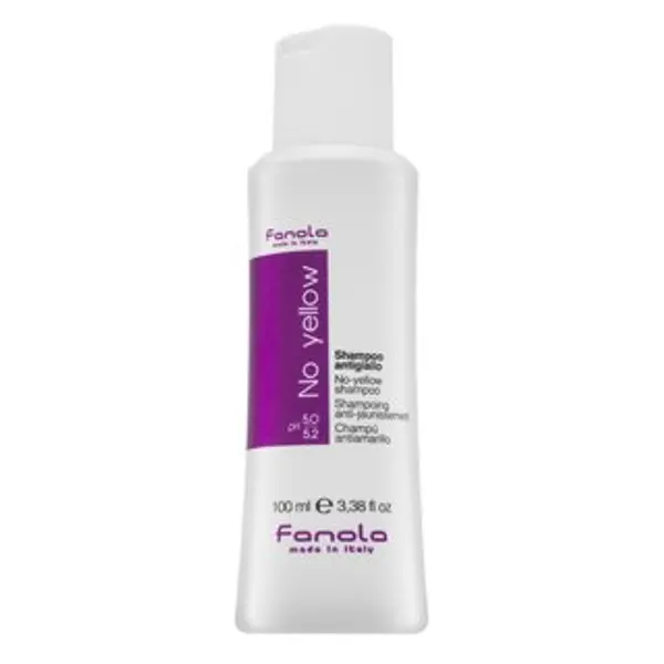 Fanola Fanola No Yellow Shampoo šampon za platinasto plavu i sijedu kosu 100 ml