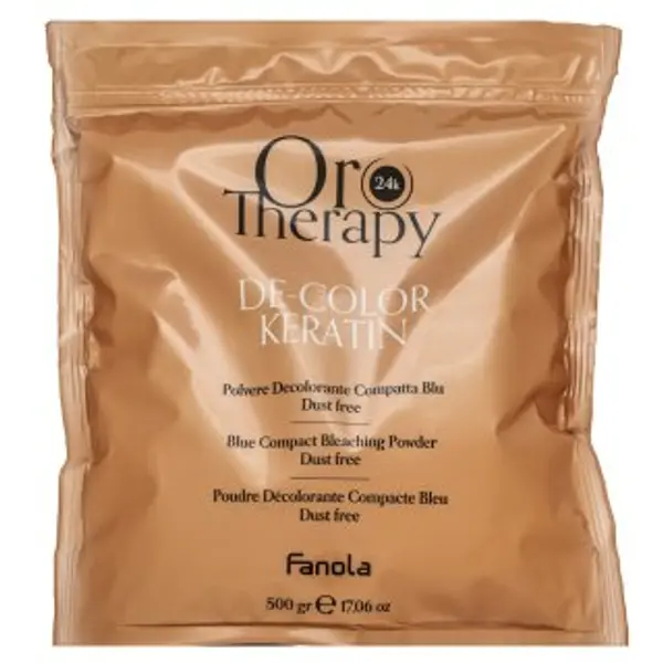 Fanola Fanola Oro Therapy 24k De-Color Keratin prašak za isticanje za posvjetljivanje kose 500 g