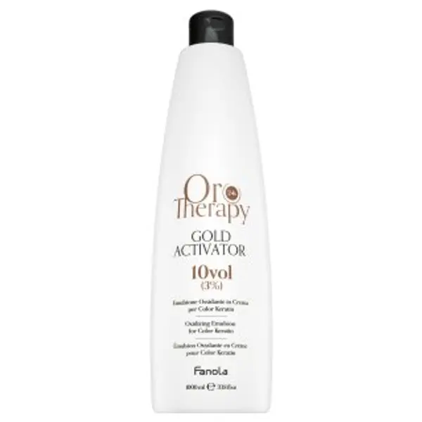 Fanola Fanola Oro Therapy 24k Gold Activator Oro Puro njegujuća emulzija za sve tipove kose 3% 10 Vol. 1000 ml