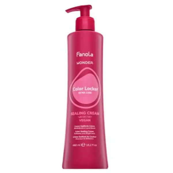 Fanola Fanola Wonder Color Locker Sealing Cream balzám za obojenu kosu 480 ml