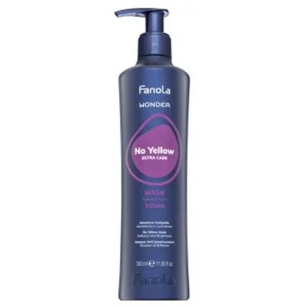 Fanola Fanola Wonder No Yellow Extra Care Mask neutralizirajuća maska protiv žutila nijansi 350 ml