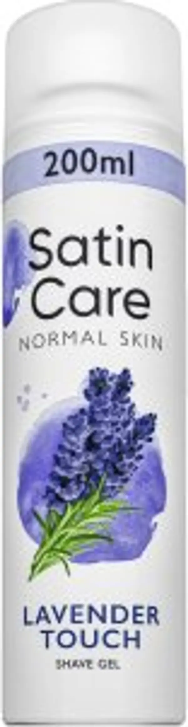 Gillette Gillette Satin Care gel za brijanje Lavender Touch Shave Gel 200 ml