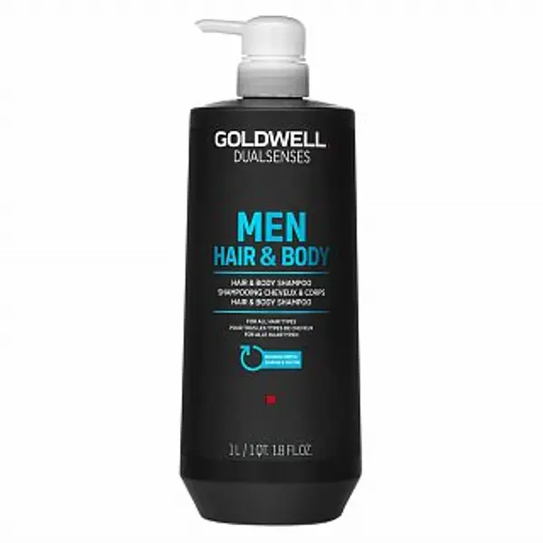 Goldwell Goldwell Dualsenses Men Hair & Body Shampoo šampon i gel za tuširanje 2 u 1 1000 ml