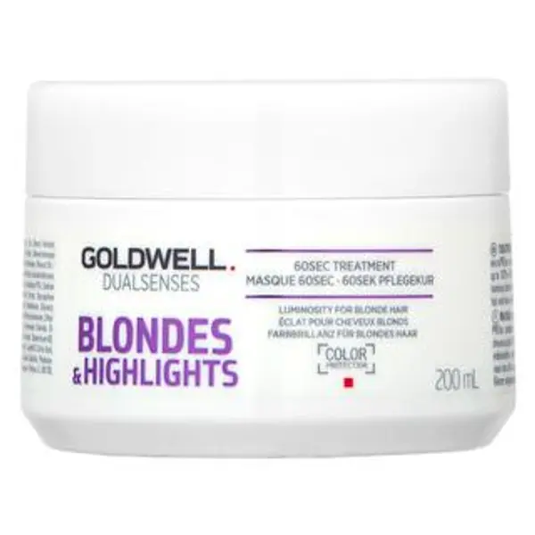 Goldwell Goldwell Dualsenses Blondes & Highlights 60sec Treatment maska za plavu kosu 200 ml