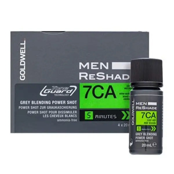 Goldwell Goldwell Men ReShade 7CA Power Shot boja za kosu za muškarce 4 x 20 ml