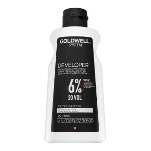 Goldwell Goldwell System Cream Developer Lotion njegujuća emulzija za sve tipove kose 6% 20 Vol. 1000 ml