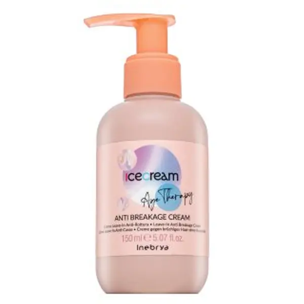 Inebrya Inebrya Ice Cream Age Therapy Anti Breakage Cream njega kose bez ispiranja pro dlouhé a lámavé vlasy 150 ml