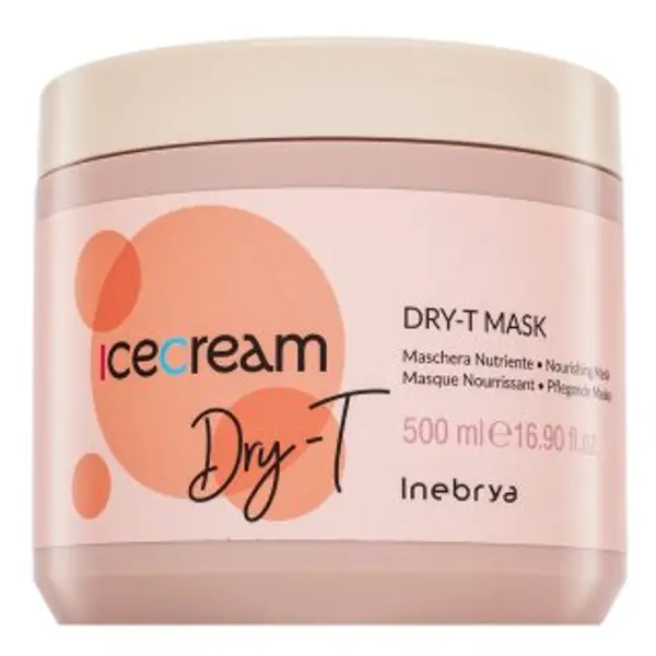 Inebrya Inebrya Ice Cream Dry-T Dry-T Mask hidratantna maska za suhu i lomljivu kosu 500 ml