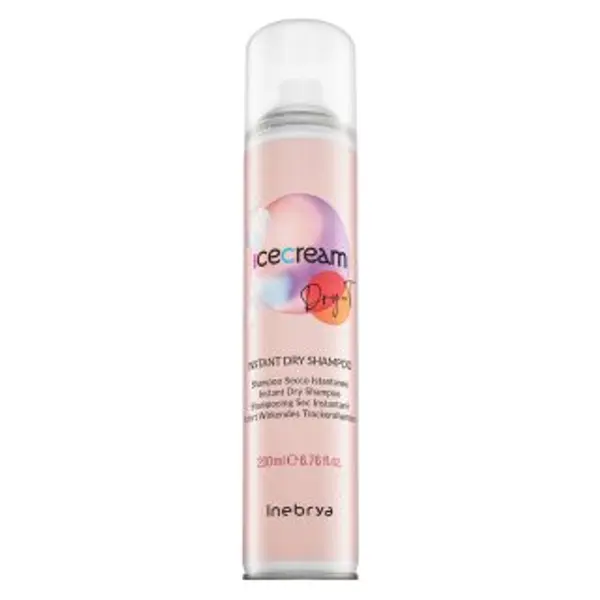 Inebrya Inebrya Ice Cream Dry-T Instant Dry Shampoo suhi šampon sprječava brzo mašćenje kose 200 ml