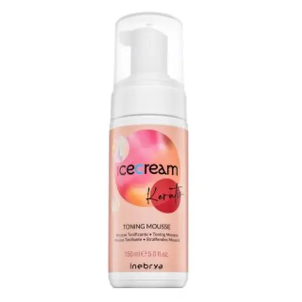 Inebrya Inebrya Ice Cream Keratin Toning Mousse pjena za njegu kože s keratinom 150 ml