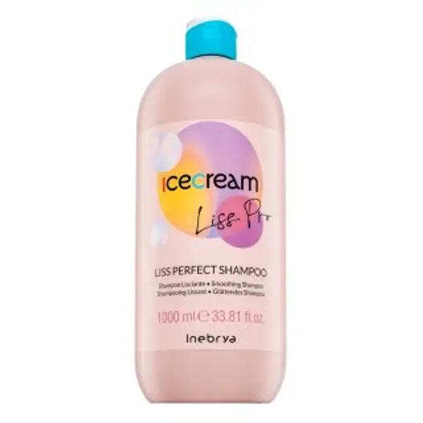 Inebrya Inebrya Ice Cream Liss Pro Liss Perfect Shampoo zaglađujući šampon za grubu i neukrotivu kosu 1000 ml