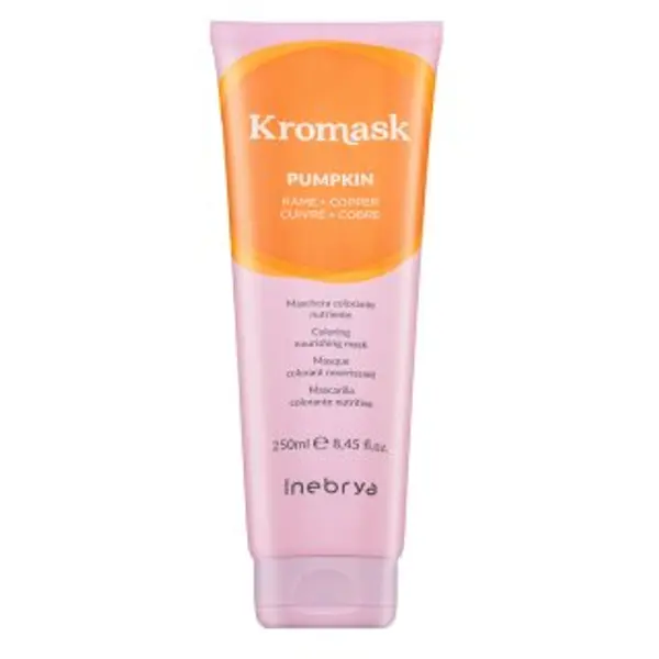 Inebrya Inebrya Kromask Coloring Nourishing Mask hranjiva maska s pigmentima u boji za oživljavanje boje Pumpkin 250 ml
