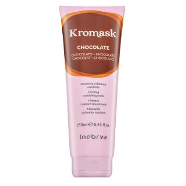 Inebrya Inebrya Kromask Coloring Nourishing Mask hranjiva maska s pigmentima u boji za smeđu kosu Chocolate 250 ml