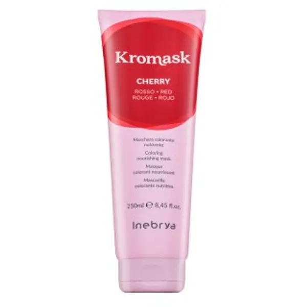 Inebrya Inebrya Kromask Coloring Nourishing Mask hranjiva maska s pigmentima u boji za oživljavanje boje Cherry 250 ml