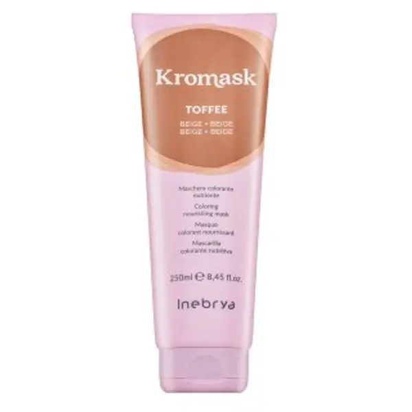 Inebrya Inebrya Kromask Coloring Nourishing Mask hranjiva maska s pigmentima u boji za oživljavanje boje Toffee 250 ml