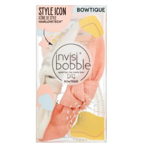 InvisiBobble InvisiBobble Bowtique Nordic Breeze Summer Lemming Go Duo gumica za kosu