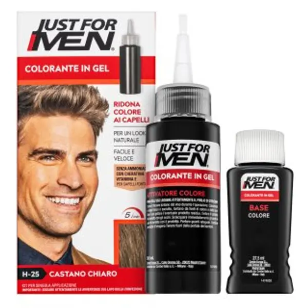 Just For Men Just For Men Gel Color boja za kosu za muškarce H25 Light Brown