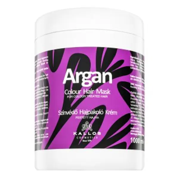 Kallos Kallos Argan Colour Hair Mask hranjiva maska za obojenu kosu 1000 ml
