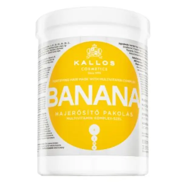 Kallos Kallos Banana Fortifying Hair Mask učvršćujuća maska za oslabljenu kosu 1000 ml
