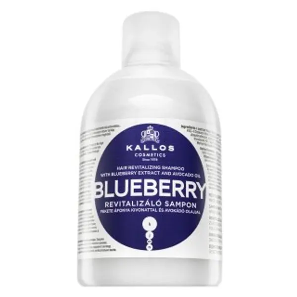 Kallos Kallos Blueberry Hair Revitalizing Shampoo hranjivi šampon s hidratantnim učinkom 1000 ml