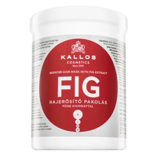 Kallos Kallos Fig Booster Hair Mask učvršćujuća maska za sve tipove kose 1000 ml