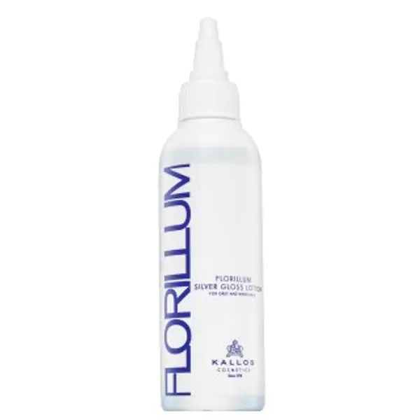 Kallos Kallos Florillum Silver Gloss Lotion posvjetljujući fluid za platinasto plavu i sijedu kosu 100 ml