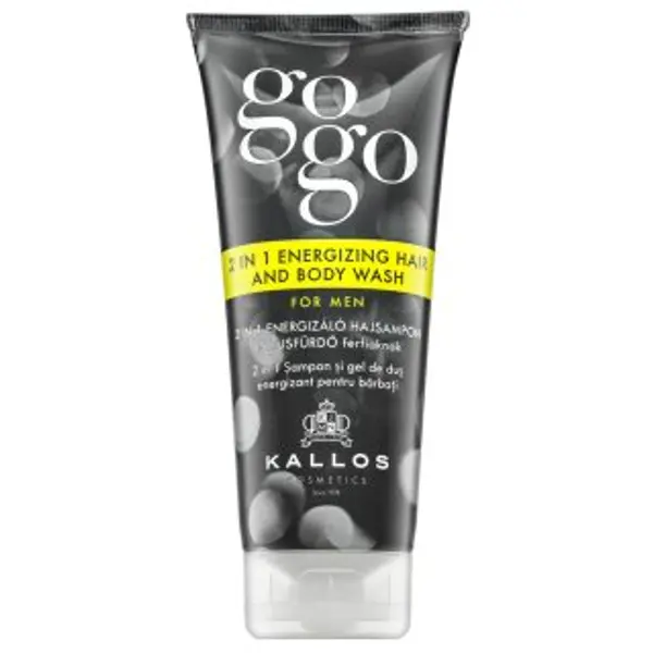 Kallos Kallos GoGo 2in1 Energizing Hair And Body Wash šampon i gel za tuširanje 2 u 1 za muškarce 200 ml