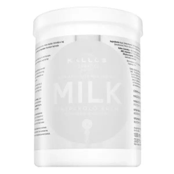 Kallos Kallos Milk Hair Mask učvršćujuća maska s hidratantnim učinkom 1000 ml