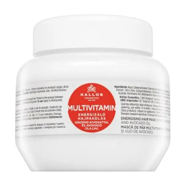 Kallos Kallos Multivitamin Energising Hair Mask hranjiva maska za oslabljenu kosu 275 ml