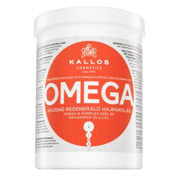 Kallos Kallos Omega Rich Repair Hair Mask hranjiva maska za oštećenu kosu 1000 ml