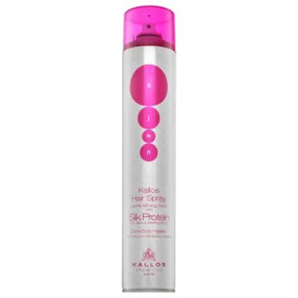 Kallos Kallos Silk Protein Hair Spray Extra Strong Hold jak lak za kosu 750 ml