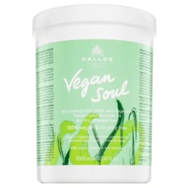 Kallos Kallos Vegan Soul Nourishing Hair Mask hranjiva maska za sve tipove kose 1000 ml