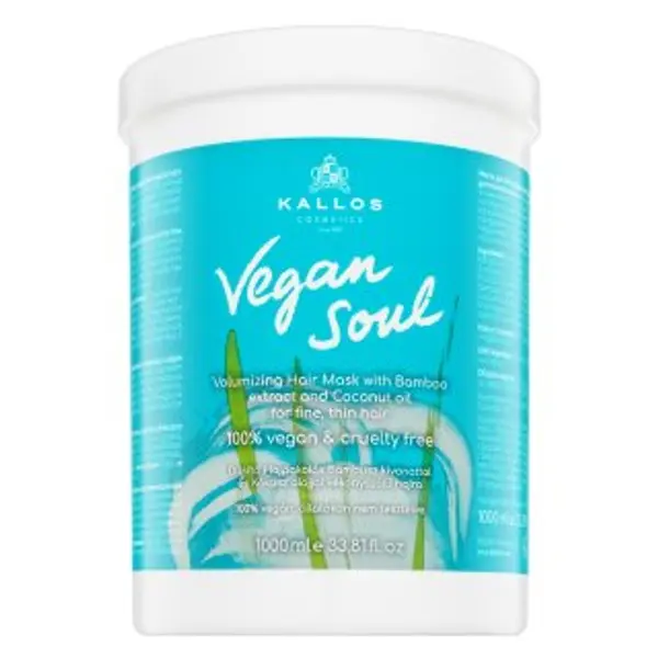 Kallos Kallos Vegan Soul Volumizing Hair Mask učvršćujuća maska za volumen kose 1000 ml
