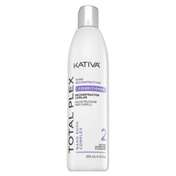 Kativa Kativa Total Plex Bond Reconstruction 2 Conditioner regenerator za kosu pre posilnenie vlasového vlákna 355 ml
